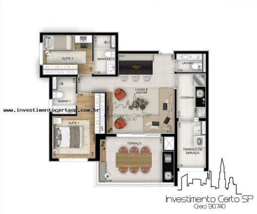 Imagem Apartamento com 2 Quartos à Venda, 81 m² em Vila Santa Catarina - São Paulo Imagem Apartamento com 2 Quartos à Venda, 81 m² em Vila Santa Catarina - São Paulo