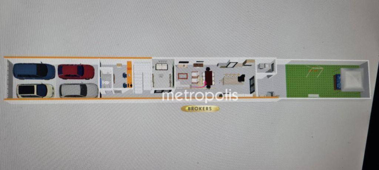 Sobrado com 3 Quartos à Venda, 234 m² em Osvaldo Cruz - São Caetano Do Sul
