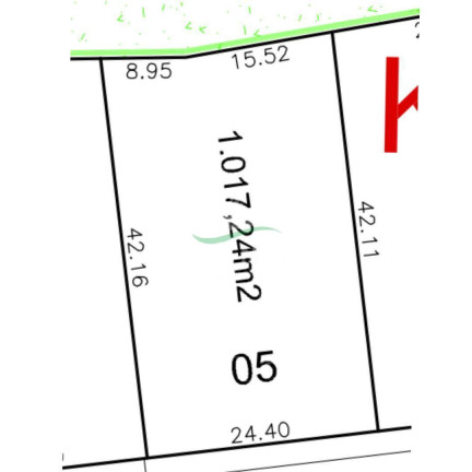 Terreno em Condomínio à Venda, 1.017 m² em Centro - Cabreúva