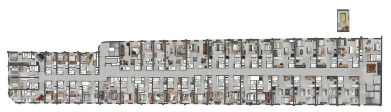 Imagem Apartamento com 1 Quarto à Venda, 20 m² em Floresta - Porto Alegre