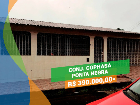 Casa com 5 Quartos à Venda, 263 m² em Ponta Negra - Manaus