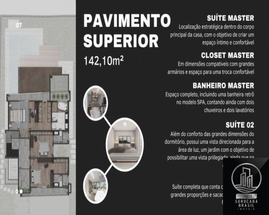 Imagem Casa com 3 Quartos à Venda, 360 m² em Alphaville Nova Esplanada - Votorantim