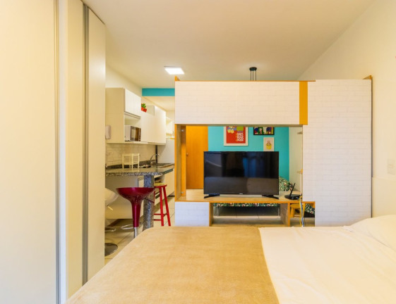 Imagem Apartamento com 1 Quarto à Venda, 27 m² em Centro - Curitiba Imagem Apartamento com 1 Quarto à Venda, 27 m² em Centro - Curitiba