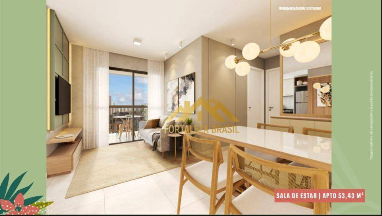 Imagem Imóvel com 2 Quartos à Venda, 53 m² em Presidente Kennedy - Fortaleza Imagem Imóvel com 2 Quartos à Venda, 53 m² em Presidente Kennedy - Fortaleza