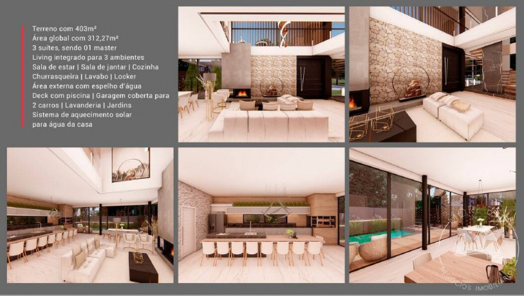 Imagem Casa com 3 Quartos à Venda, em Balneário Perequê - Porto Belo Imagem Casa com 3 Quartos à Venda, em Balneário Perequê - Porto Belo
