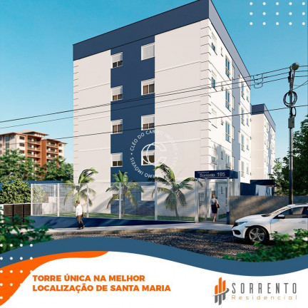 Apartamento com 2 Quartos à Venda, 51 m² em Noal - Santa Maria