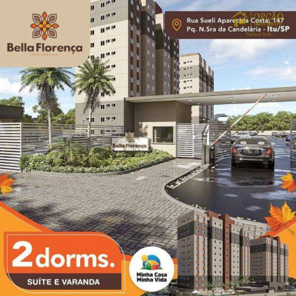 Imagem Apartamento com 2 Quartos à Venda, 42 m² em Parque Nossa Senhora Da Candelária - Itu Imagem Apartamento com 2 Quartos à Venda, 42 m² em Parque Nossa Senhora Da Candelária - Itu