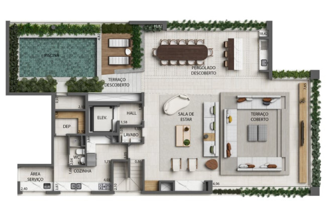 Imagem Cobertura com 3 Quartos à Venda, 354 m² em Moema - São Paulo