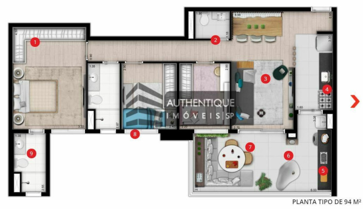 Imagem Apartamento com 3 Quartos à Venda, 103 m² em Tatuapé - São Paulo Imagem Apartamento com 3 Quartos à Venda, 103 m² em Tatuapé - São Paulo