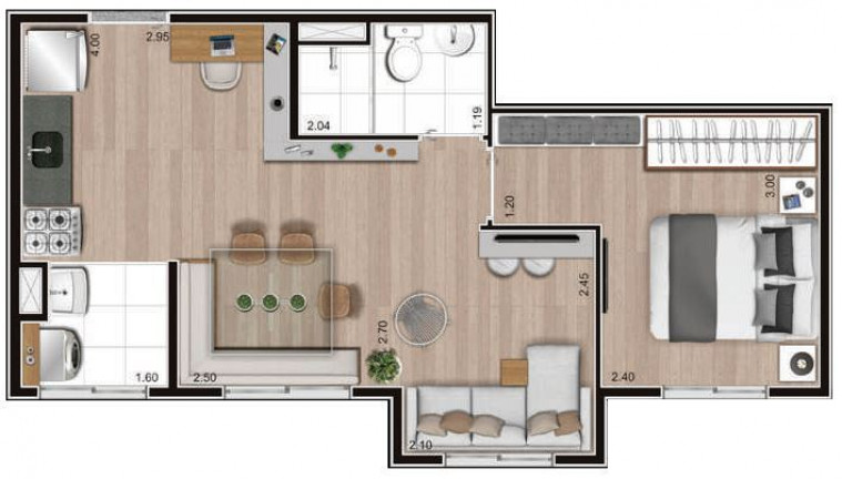 Imagem Apartamento com 2 Quartos à Venda, 35 m² em Pedreira - São Paulo