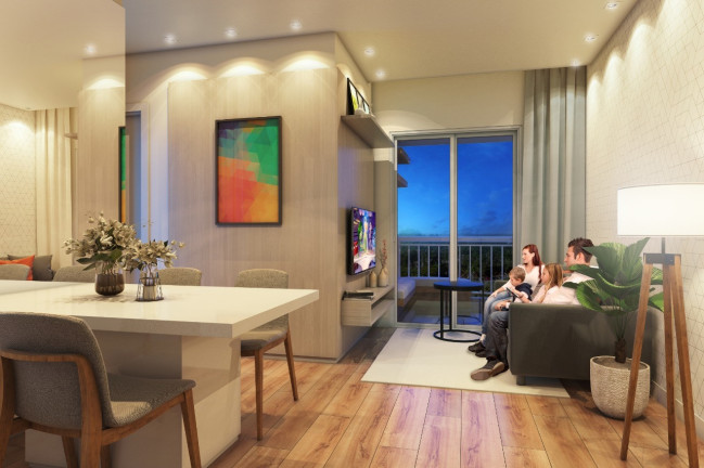 Imagem Imóvel com 2 Quartos à Venda, 56 m² em Jardim Das Colinas - Hortolândia