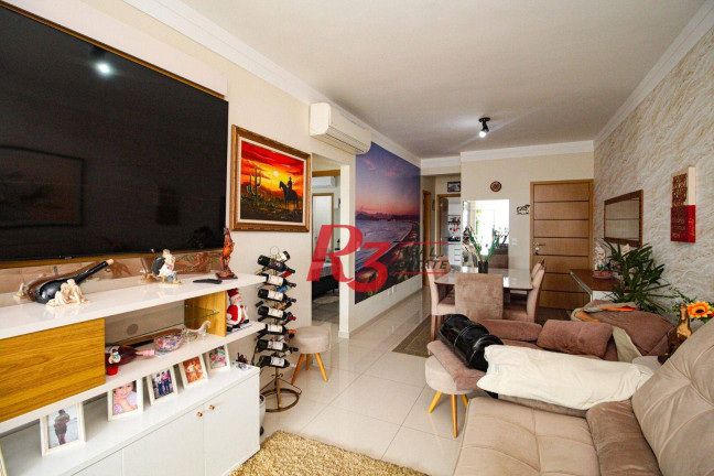 Imagem Apartamento com 3 Quartos à Venda, 134 m² em Gonzaga - Santos