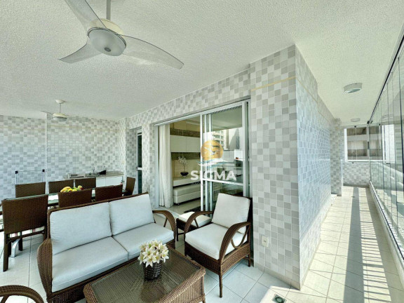 Imagem Apartamento com 3 Quartos à Venda, 130 m² em Jardim Astúrias - Guarujá