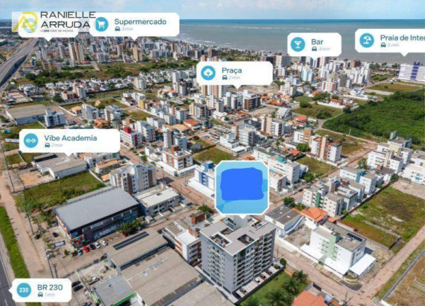 Imagem Apartamento com 2 Quartos à Venda, 53 m² em Intermares - Cabedelo