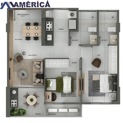 Imagem Imóvel com 3 Quartos à Venda, 85 m² em Jardim Cidade Universitária - João Pessoa