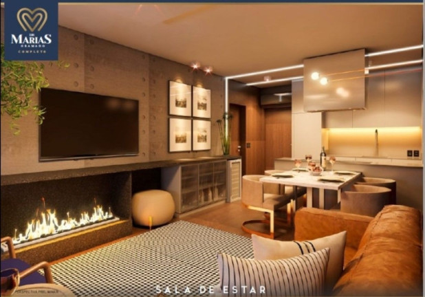 Apartamento com 2 Quartos à Venda, 60 m² em Belvedere - Gramado