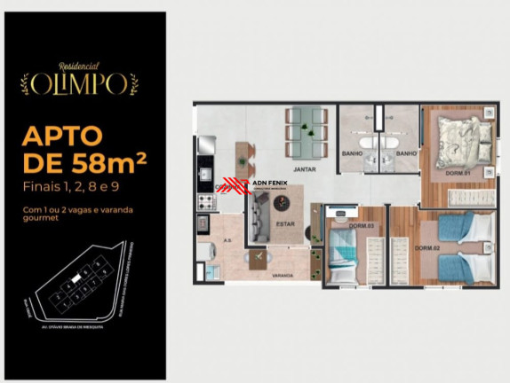 Imagem Apartamento com 3 Quartos à Venda, 58 m² em Macedo - Guarulhos Imagem Apartamento com 3 Quartos à Venda, 58 m² em Macedo - Guarulhos