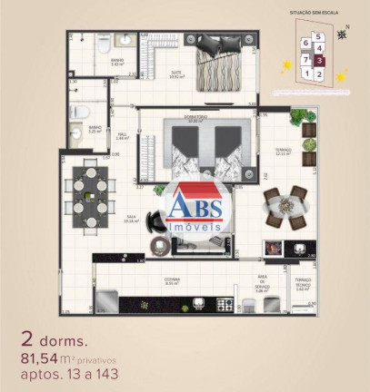 Imagem Apartamento com 2 Quartos à Venda, 80 m² em Aviação - Praia Grande Imagem Apartamento com 2 Quartos à Venda, 80 m² em Aviação - Praia Grande