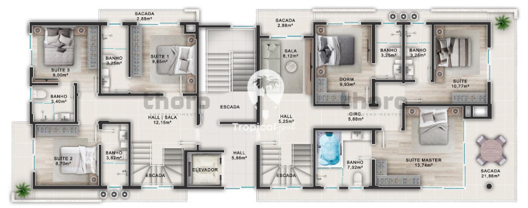Imagem Apartamento com 2 Quartos à Venda, 114 m² em Gaivotas - Matinhos Imagem Apartamento com 2 Quartos à Venda, 114 m² em Gaivotas - Matinhos