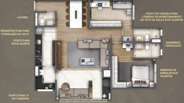 Imagem Imóvel com 3 Quartos à Venda, 93 m² em Vila Leopoldina - São Paulo