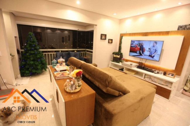 Imagem Apartamento com 3 Quartos à Venda, 86 m² em Vila Homero Thon - Santo André