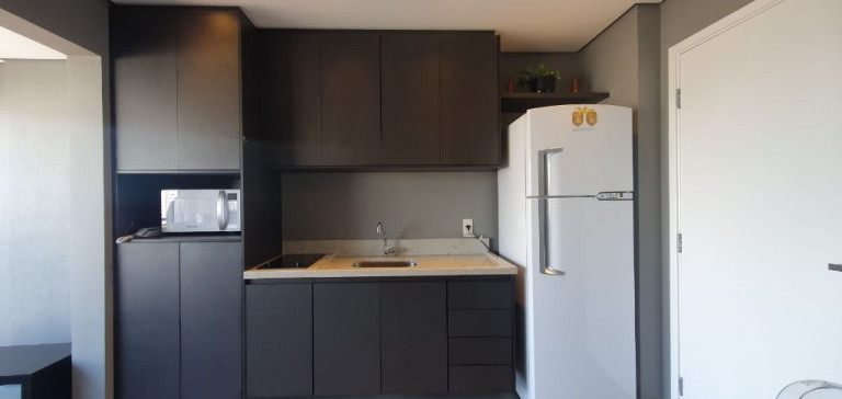 Imagem Apartamento com 1 Quarto para Alugar, 35 m² em Campo Belo - São Paulo
