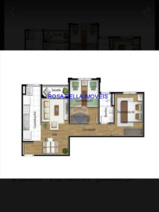 Imagem Apartamento com 2 Quartos à Venda, 50 m² em Jardim Caçula - Jundiaí