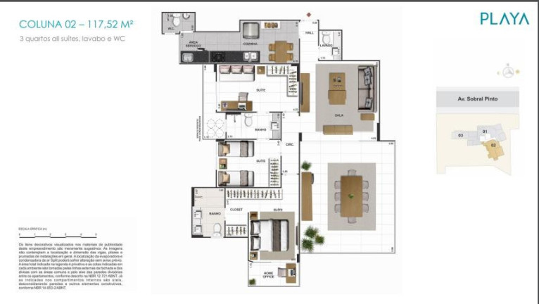 Imagem Apartamento com 3 Quartos à Venda, 127 m² em Rio De Janeiro