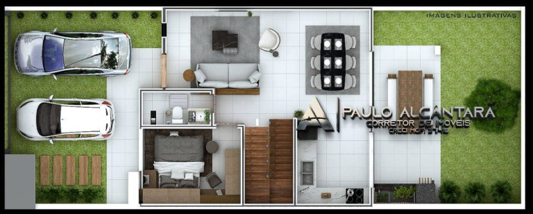 Imagem Casa com 3 Quartos à Venda, 200 m² em Vila Ipanema - Ipatinga