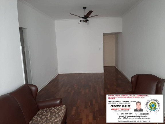 Apartamento com 2 Quartos à Venda, 130 m² em Ponta Da Praia - Santos