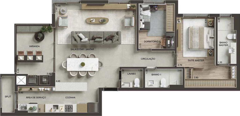Imagem Apartamento com 1 Quarto à Venda, 58 m² em Centro Cívico - Curitiba Imagem Apartamento com 1 Quarto à Venda, 58 m² em Centro Cívico - Curitiba