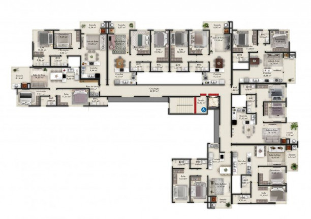 Imagem Apartamento com 2 Quartos à Venda, 70 m² em Praia Grande - Governador Celso Ramos