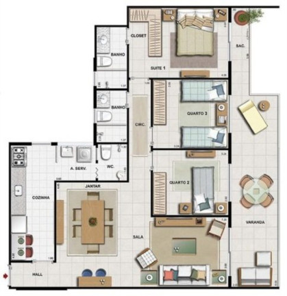 Imagem Imóvel com 3 Quartos à Venda, 116 m² em Recreio Dos Bandeirantes - Rio De Janeiro Imagem Imóvel com 3 Quartos à Venda, 116 m² em Recreio Dos Bandeirantes - Rio De Janeiro