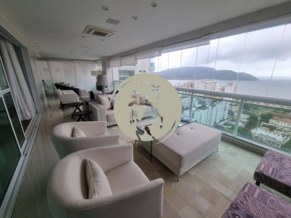 Imagem Apartamento com 4 Quartos à Venda, 345 m² em Aparecida - Santos Imagem Apartamento com 4 Quartos à Venda, 345 m² em Aparecida - Santos