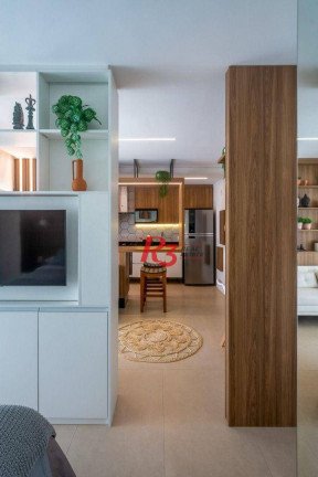 Imagem Apartamento com 1 Quarto à Venda, 57 m² em Gonzaga - Santos