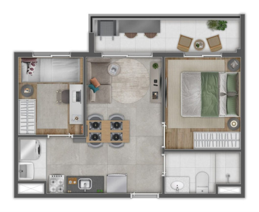 Imagem Apartamento com 2 Quartos à Venda, 38 m² em Vila Matilde - São Paulo
