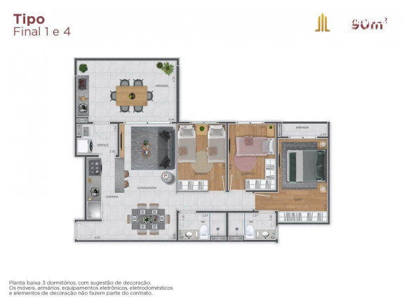 Imagem Apartamento com 3 Quartos à Venda, 90 m² em Recanto Quarto Centenário - Jundiaí Imagem Apartamento com 3 Quartos à Venda, 90 m² em Recanto Quarto Centenário - Jundiaí