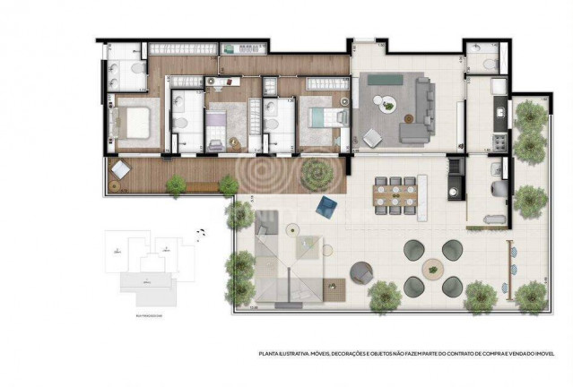 Imagem Apartamento com 3 Quartos à Venda, 205 m² em Bosque Da Saúde - São Paulo Imagem Apartamento com 3 Quartos à Venda, 205 m² em Bosque Da Saúde - São Paulo