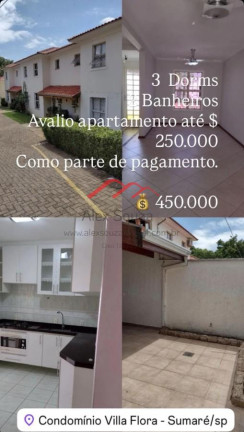 Imagem Casa com 3 Quartos à Venda, 95 m² em Parque Villa Flores - Sumaré Imagem Casa com 3 Quartos à Venda, 95 m² em Parque Villa Flores - Sumaré