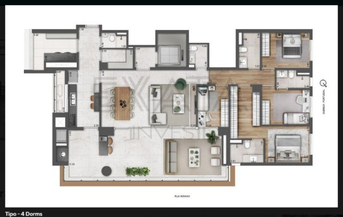 Imagem Imóvel com 4 Quartos à Venda, 230 m² em Brooklin Paulista - São Paulo