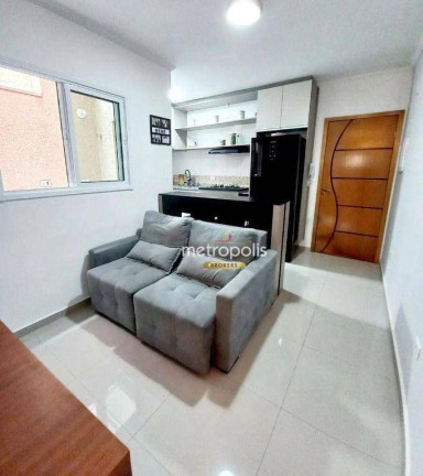 Apartamento com 2 Quartos à Venda, 49 m² em Vila Pires - Santo André