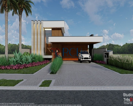 Sobrado com 3 Quartos à Venda, 264 m² em Alphaville Nova Esplanada - Votorantim