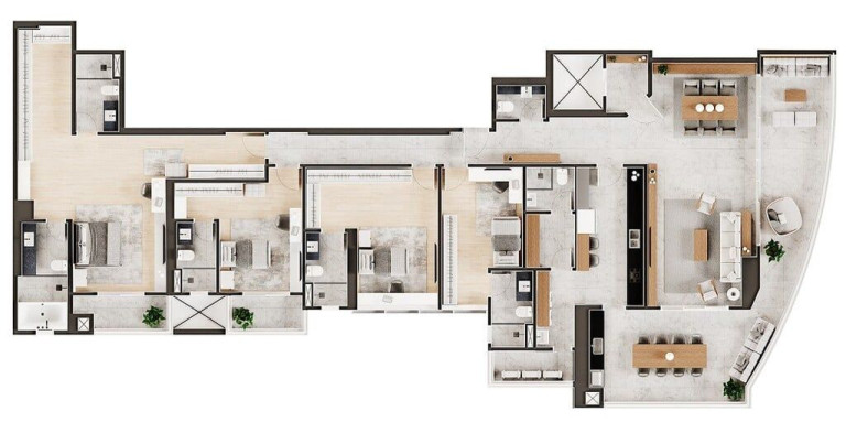 Imagem Cobertura com 4 Quartos à Venda, 1.057 m² em Ponta Da Praia - Santos Imagem Cobertura com 4 Quartos à Venda, 1.057 m² em Ponta Da Praia - Santos
