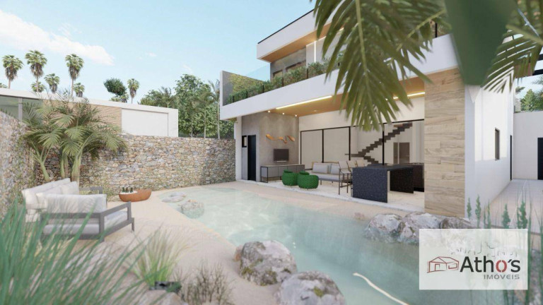 Imagem Sobrado com 4 Quartos à Venda, 256 m² em Jardins Di Roma - Indaiatuba