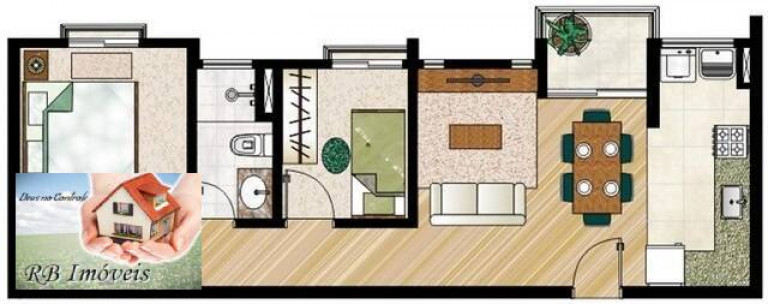 Imagem Apartamento com 2 Quartos à Venda, 54 m² em Vila Valparaíso - Santo André Imagem Apartamento com 2 Quartos à Venda, 54 m² em Vila Valparaíso - Santo André