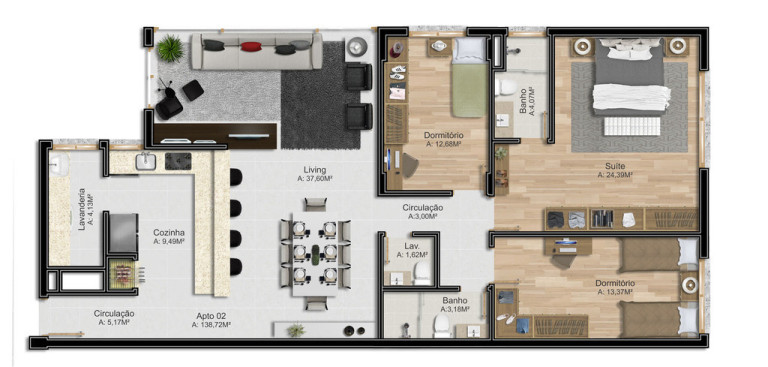 Imagem Imóvel com 3 Quartos à Venda, 120 m² em Tristeza - Porto Alegre Imagem Imóvel com 3 Quartos à Venda, 120 m² em Tristeza - Porto Alegre