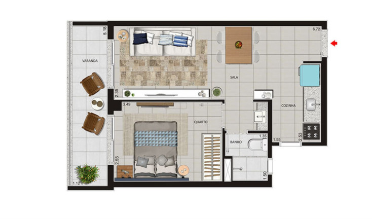 Imagem Imóvel com 1 Quarto à Venda, 38 m² em Lapa - Rio De Janeiro Imagem Imóvel com 1 Quarto à Venda, 38 m² em Lapa - Rio De Janeiro