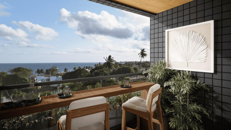 Imagem Apartamento com 1 Quarto à Venda, 21 m² em Centro - Tamandaré