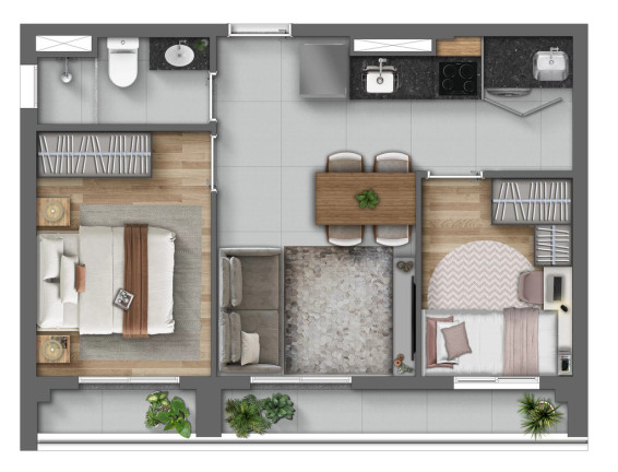 Imagem Imóvel com 3 Quartos à Venda, 74 m² em Santo Amaro - São Paulo Imagem Imóvel com 3 Quartos à Venda, 74 m² em Santo Amaro - São Paulo