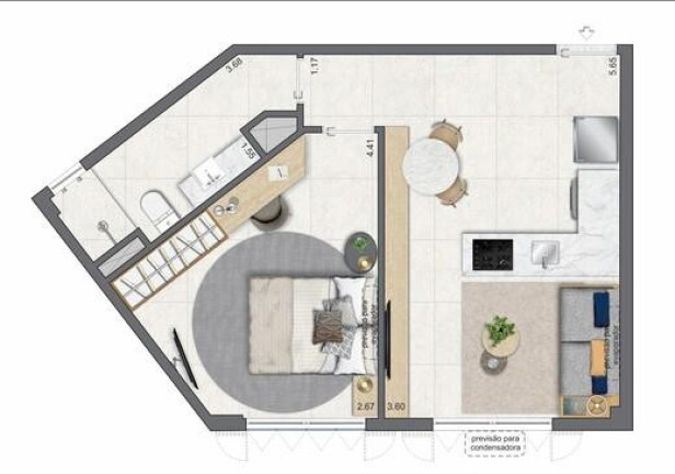 Imagem Apartamento com 1 Quarto à Venda, 37 m² em Leblon - Rio De Janeiro